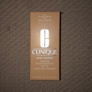 Clinique even better makeup tinted moisturizer